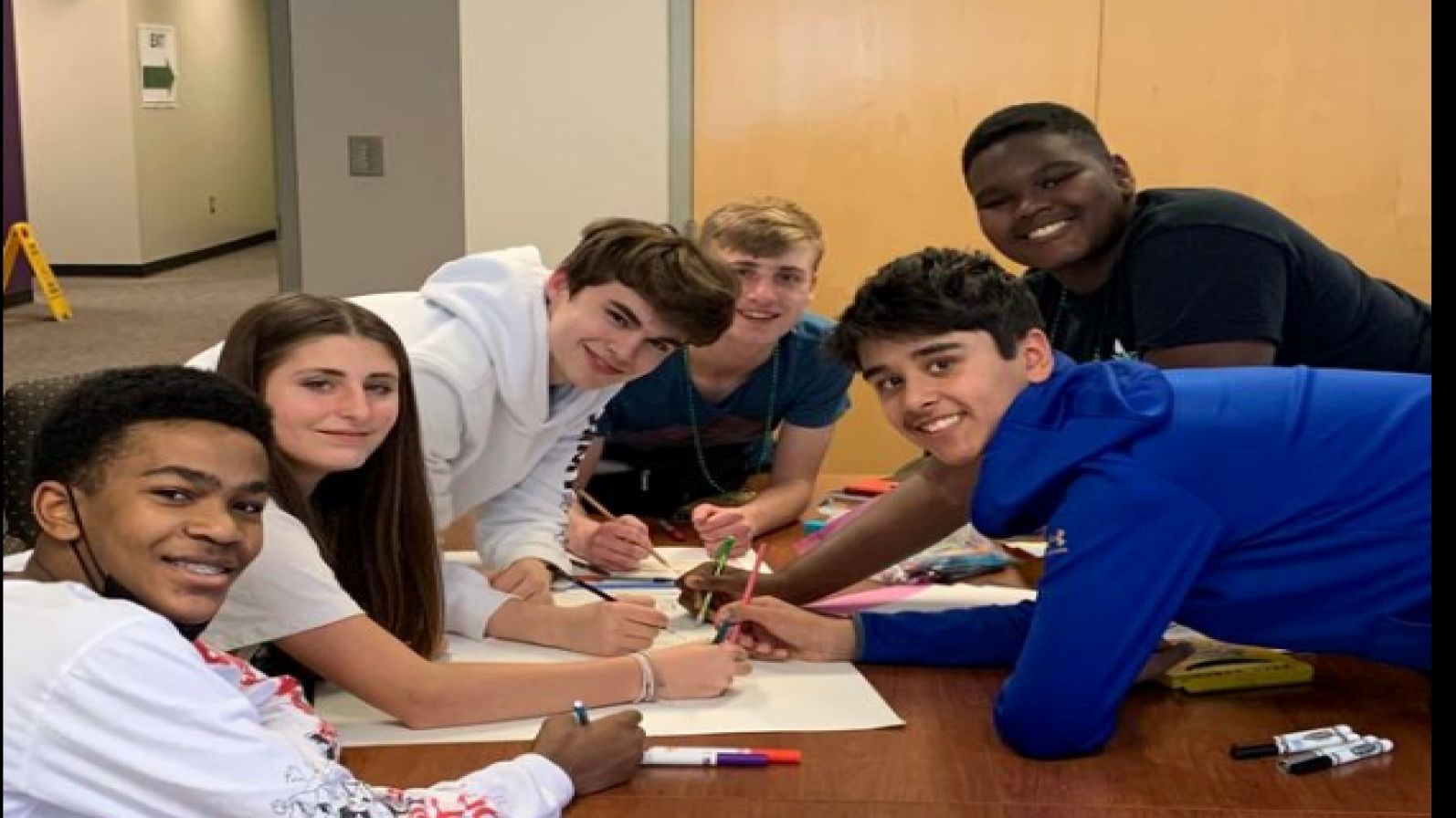 Honor Society Helps with Bottle Cap Fundraiser